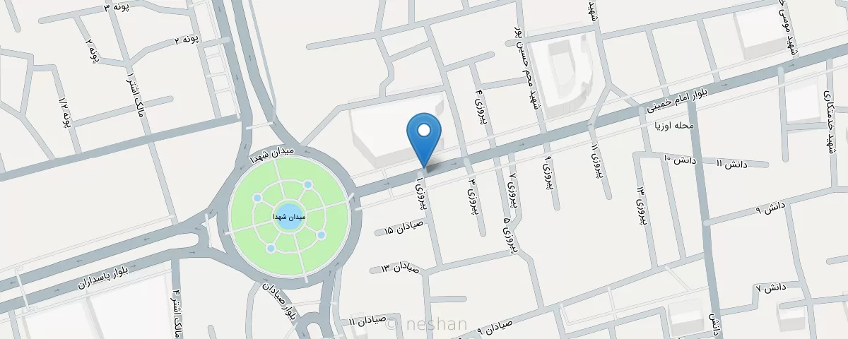 نقشه مطب