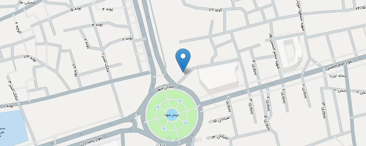 نقشه مطب