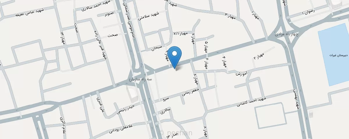 نقشه مطب