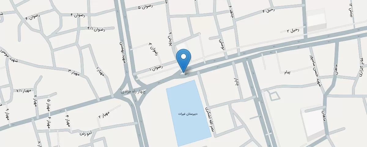 نقشه مطب
