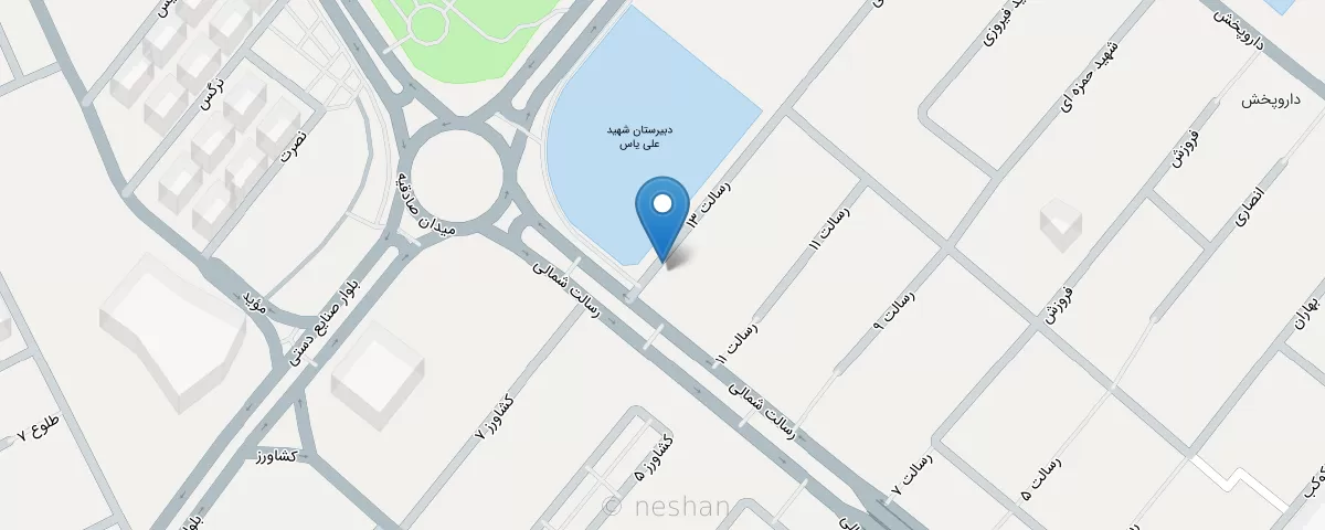 نقشه مطب
