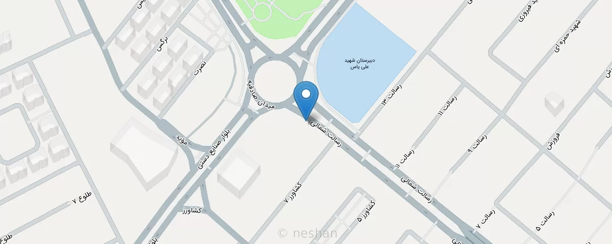 نقشه مطب