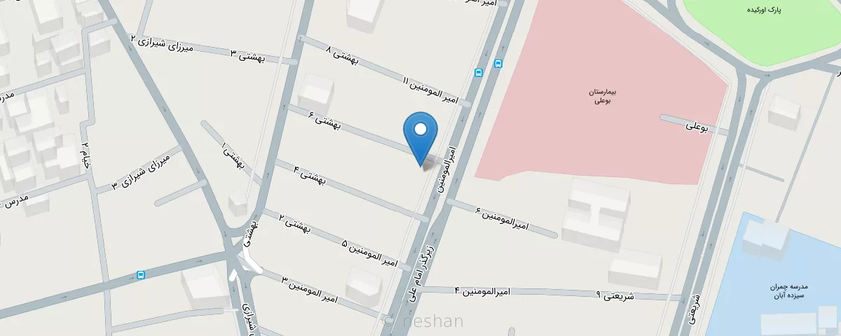 نقشه مطب