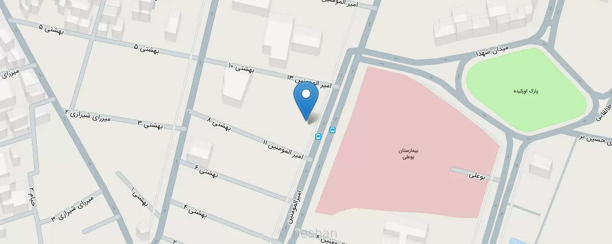 نقشه مطب