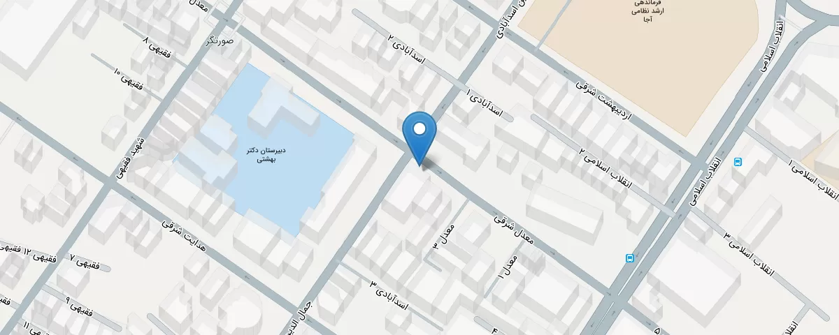 نقشه مطب