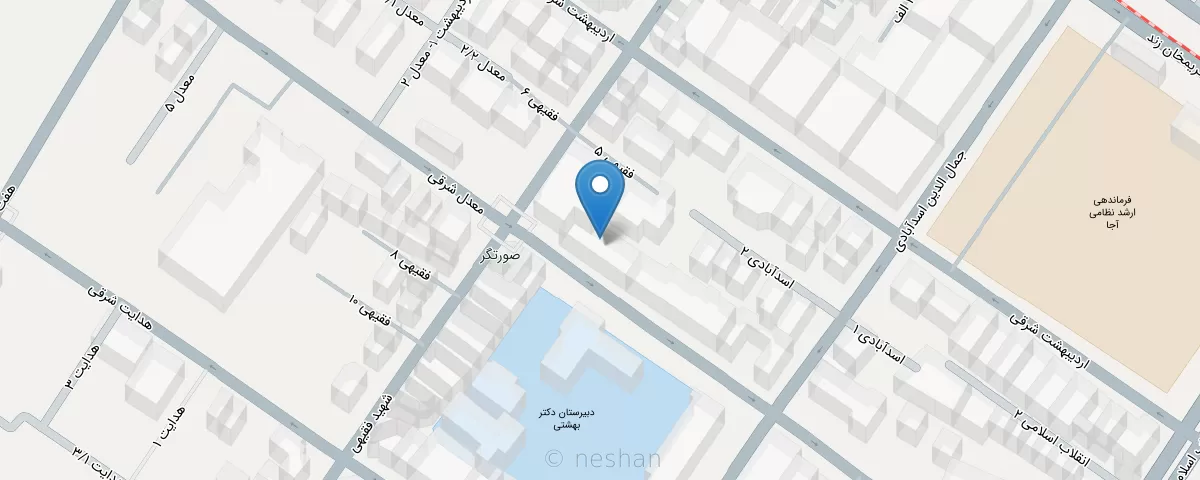 نقشه مطب
