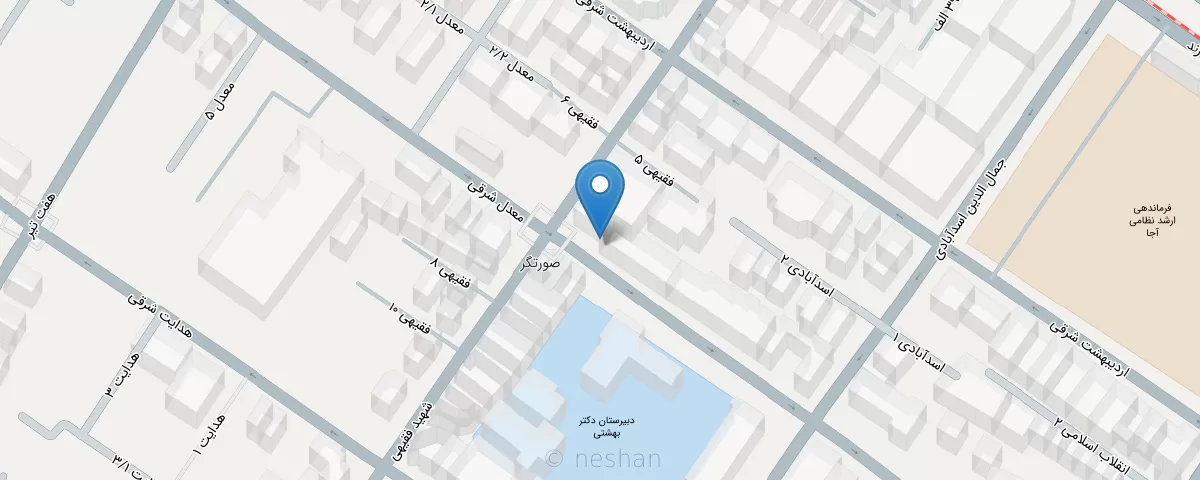 نقشه مطب