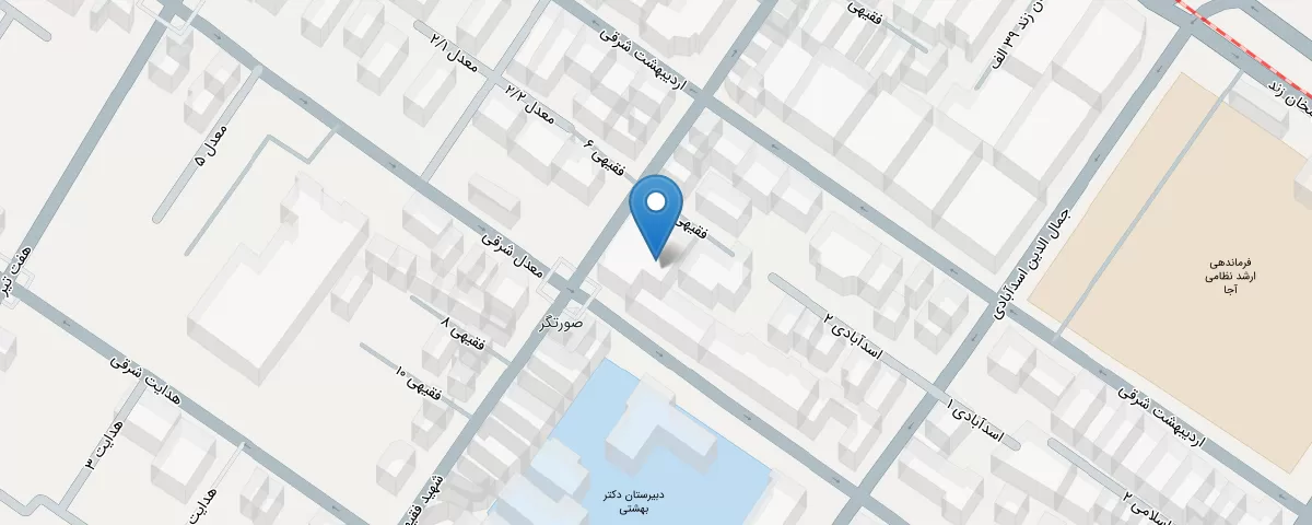 نقشه مطب
