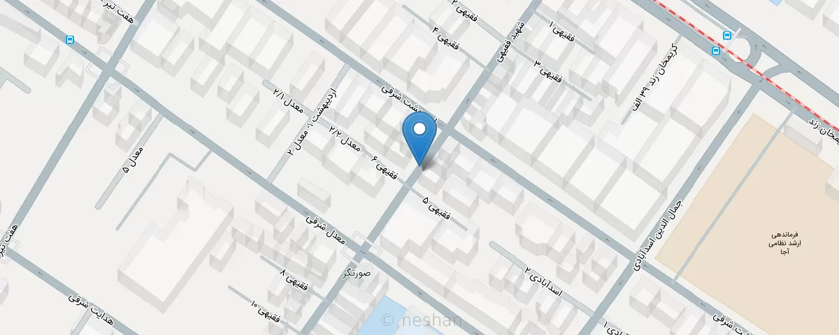نقشه مطب