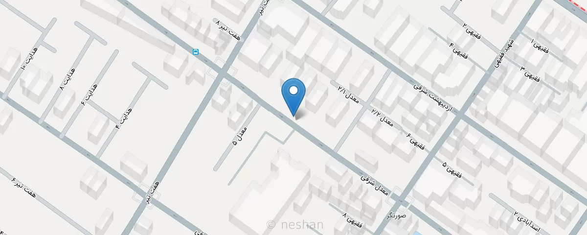 نقشه مطب