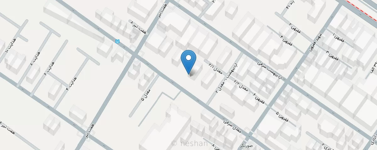 نقشه مطب