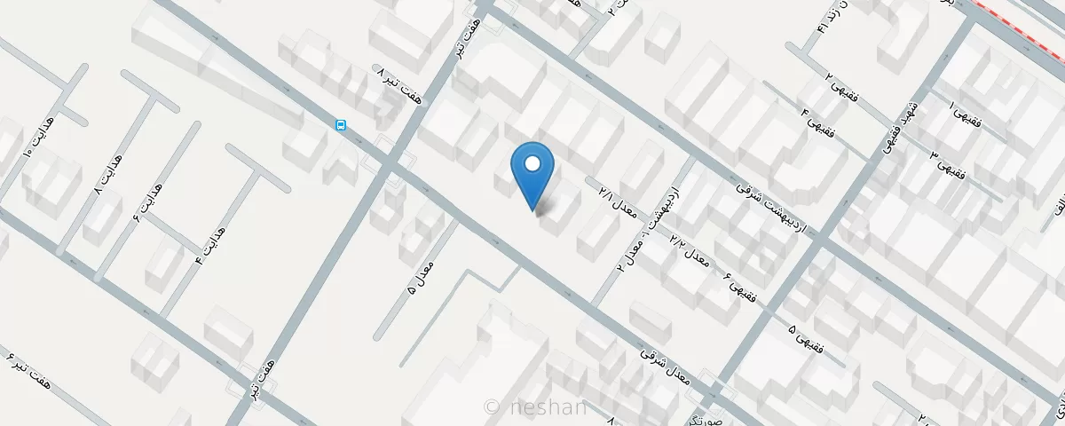 نقشه مطب