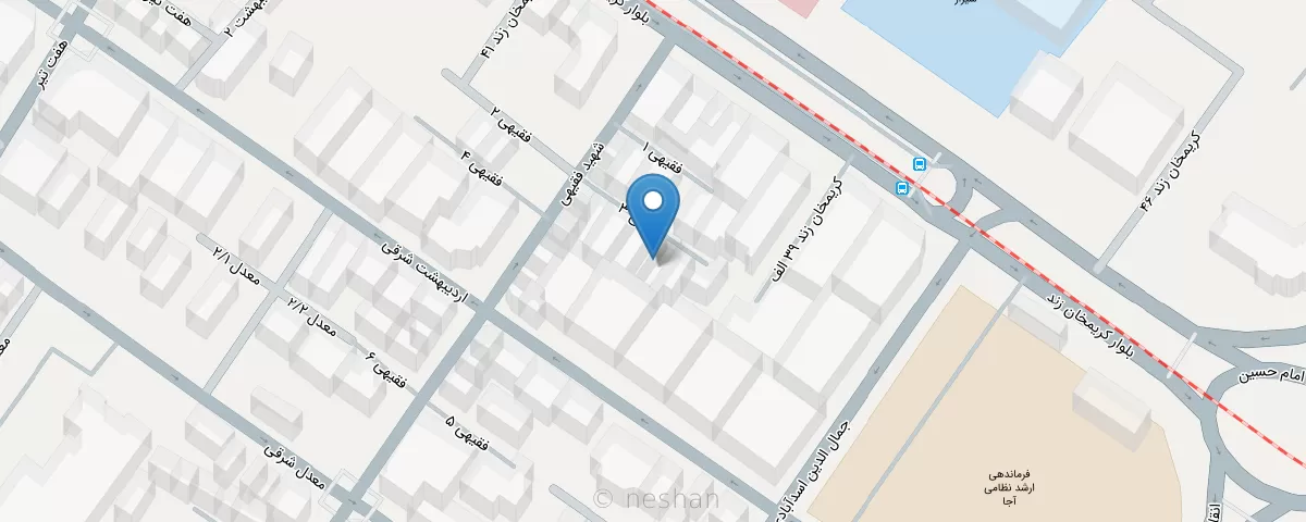 نقشه مطب