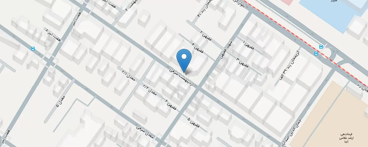 نقشه مطب