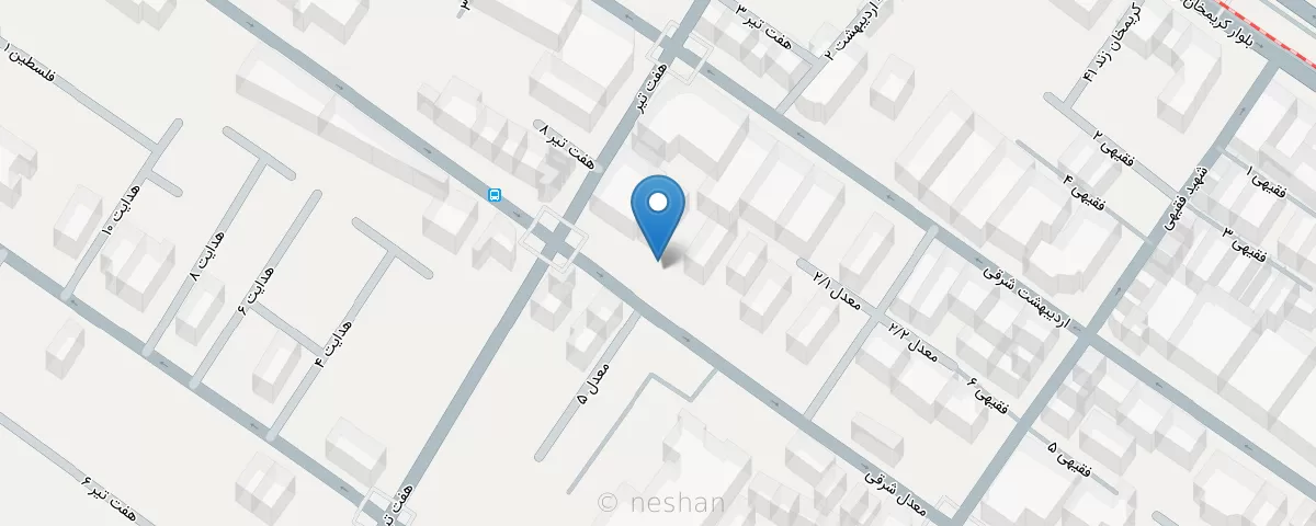نقشه مطب