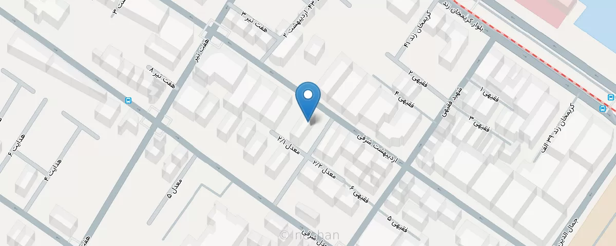 نقشه مطب