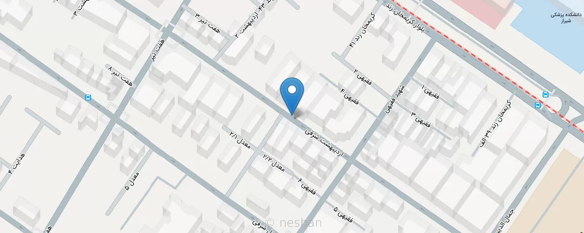 نقشه مطب