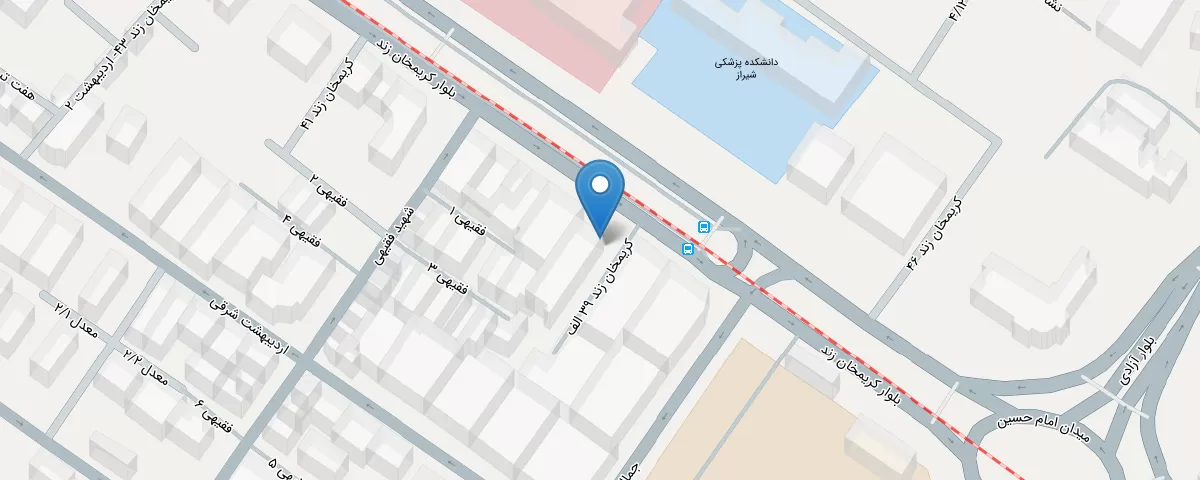 نقشه مطب