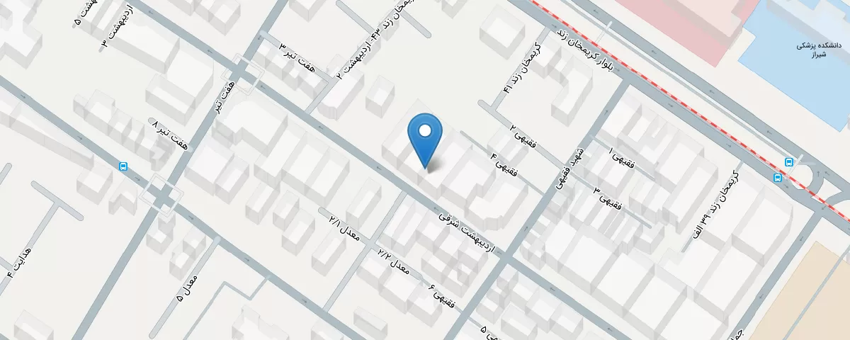 نقشه مطب
