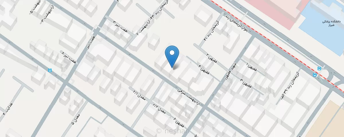نقشه مطب