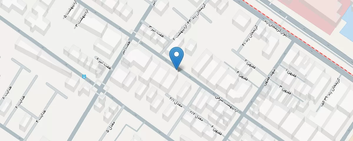نقشه مطب