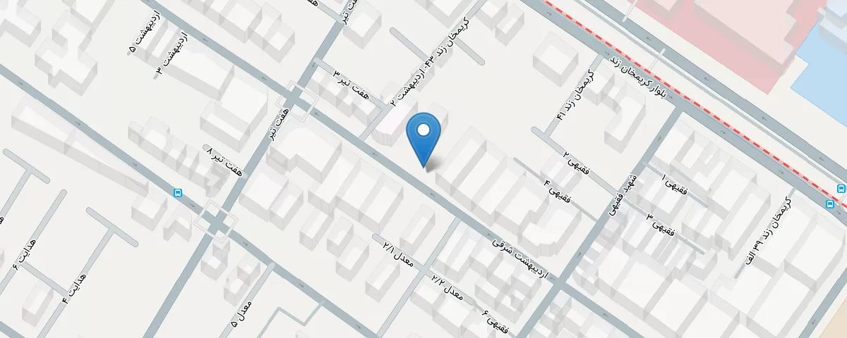 نقشه مطب