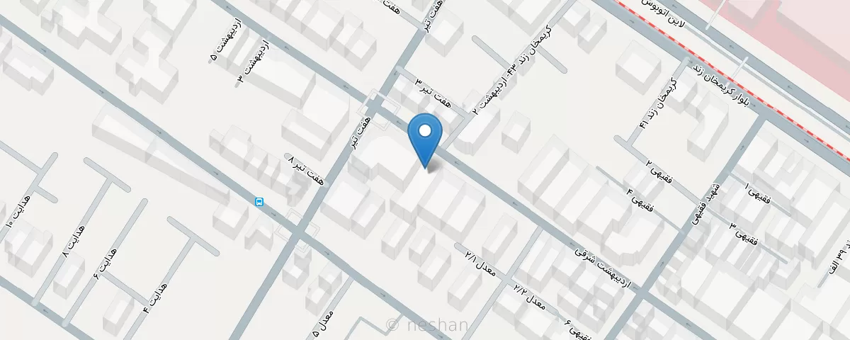 نقشه مطب