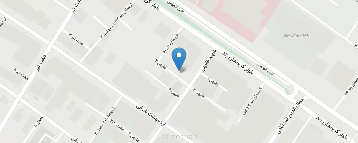 نقشه مطب