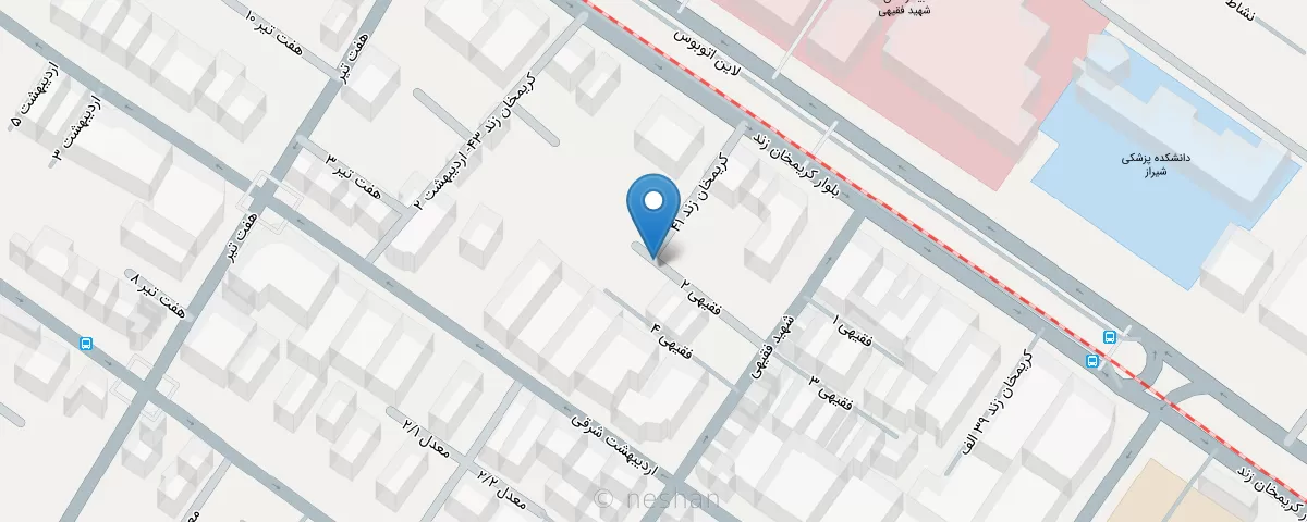 نقشه مطب