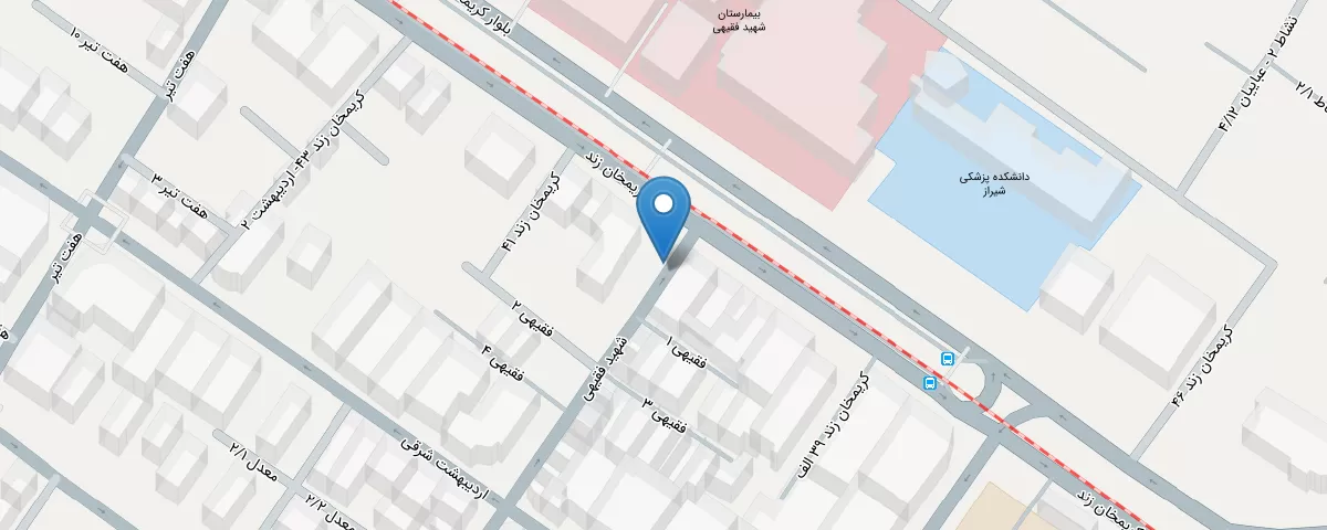 نقشه مطب