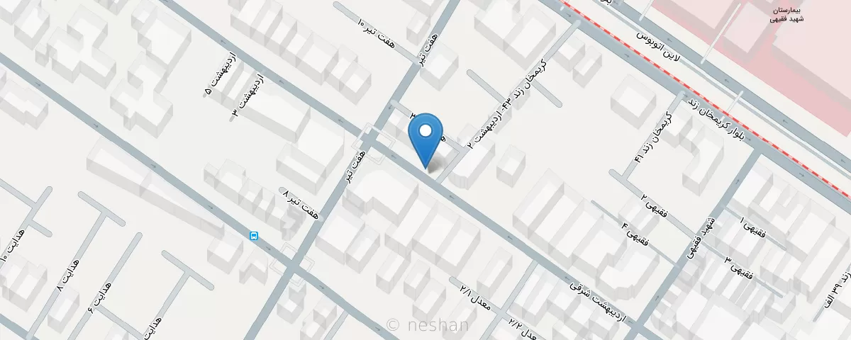 نقشه مطب