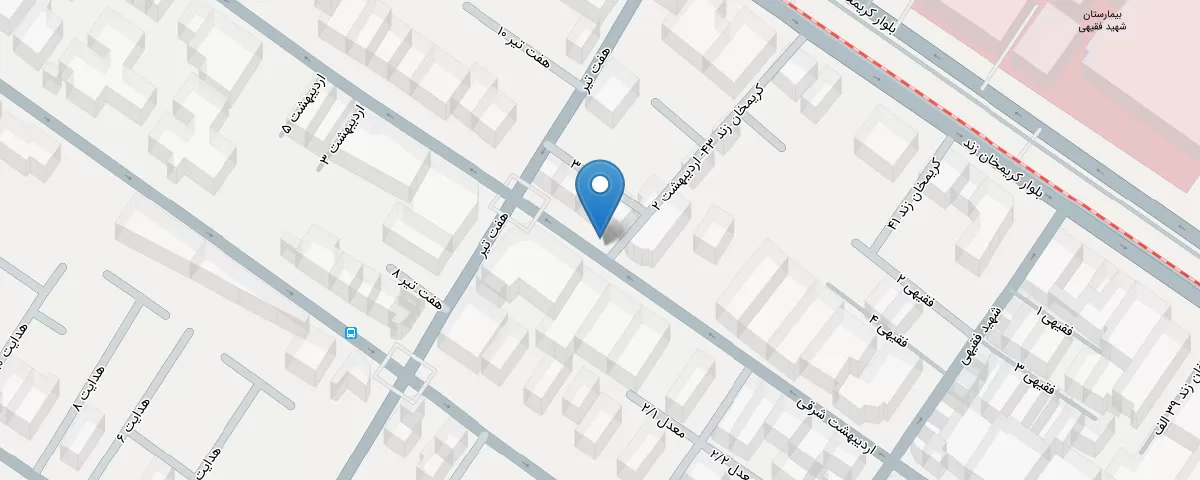 نقشه مطب
