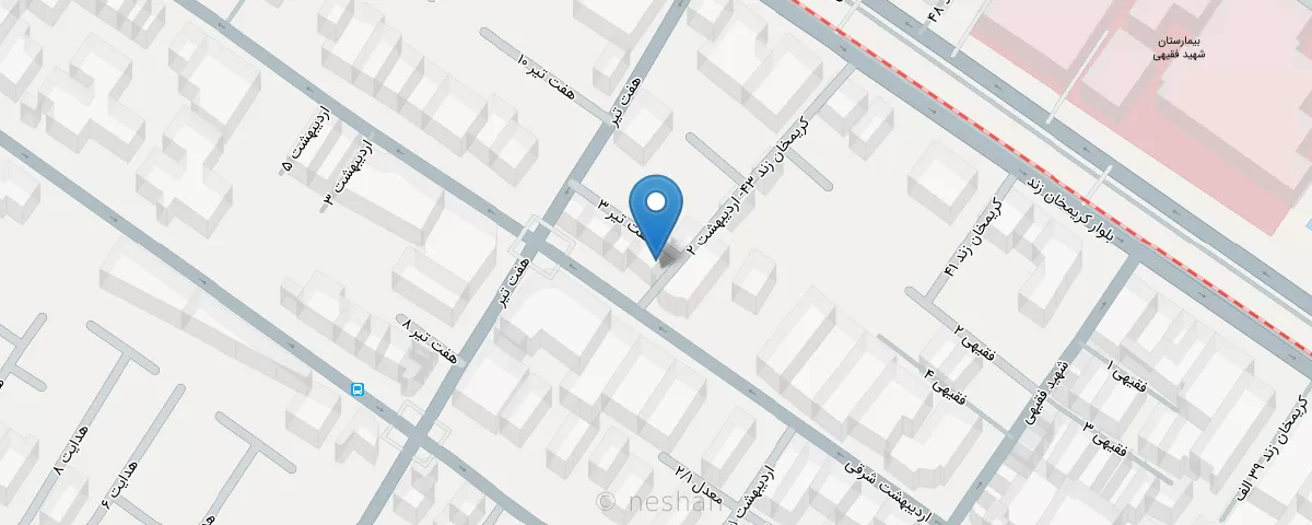 نقشه مطب