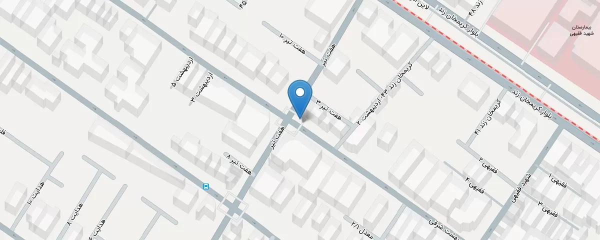 نقشه مطب