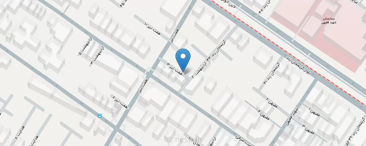 نقشه مطب
