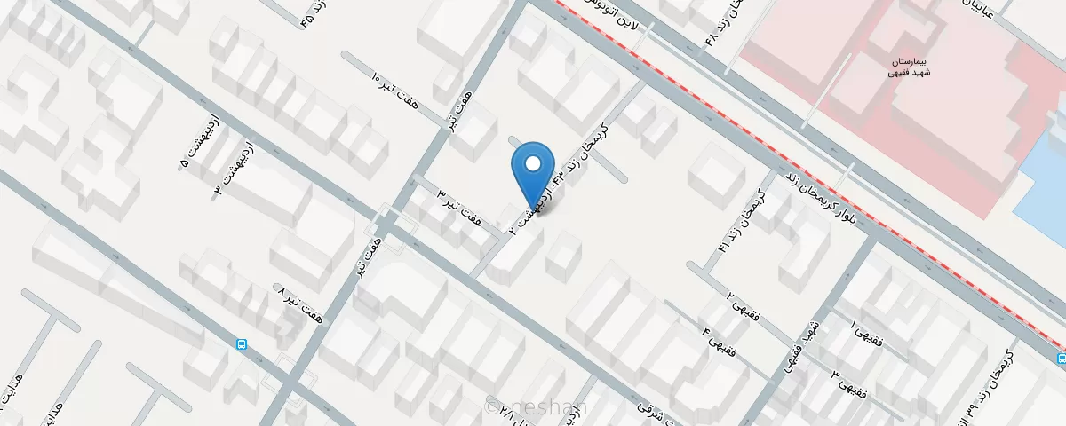 نقشه مطب