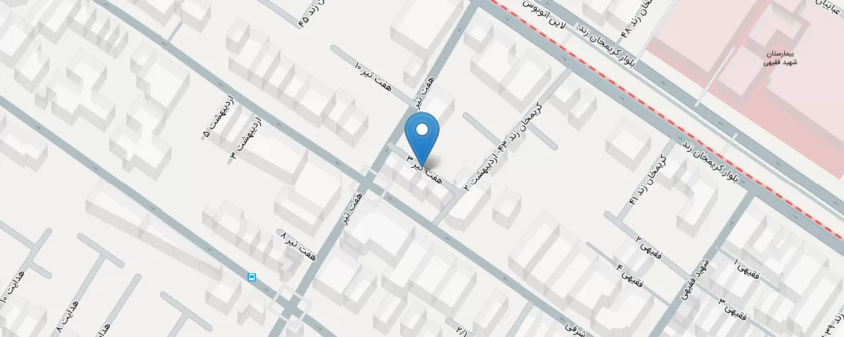 نقشه مطب