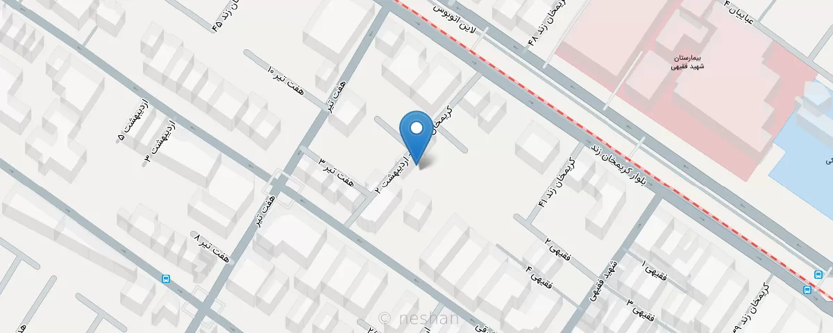 نقشه مطب