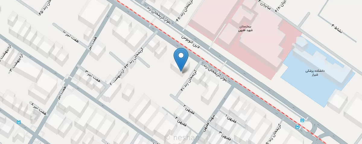 نقشه مطب