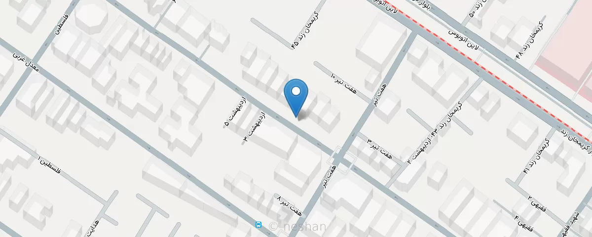 نقشه مطب