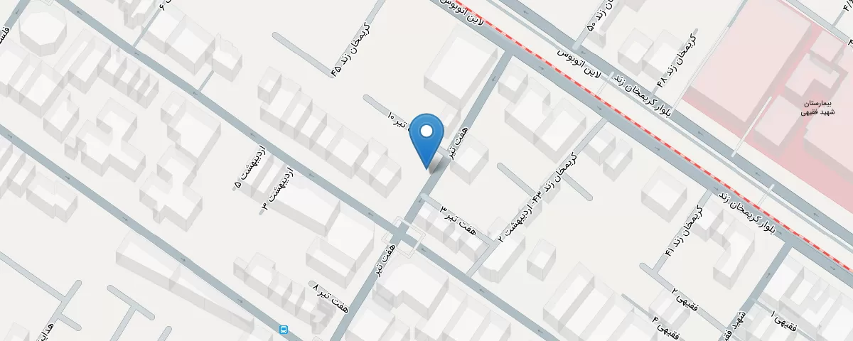 نقشه مطب