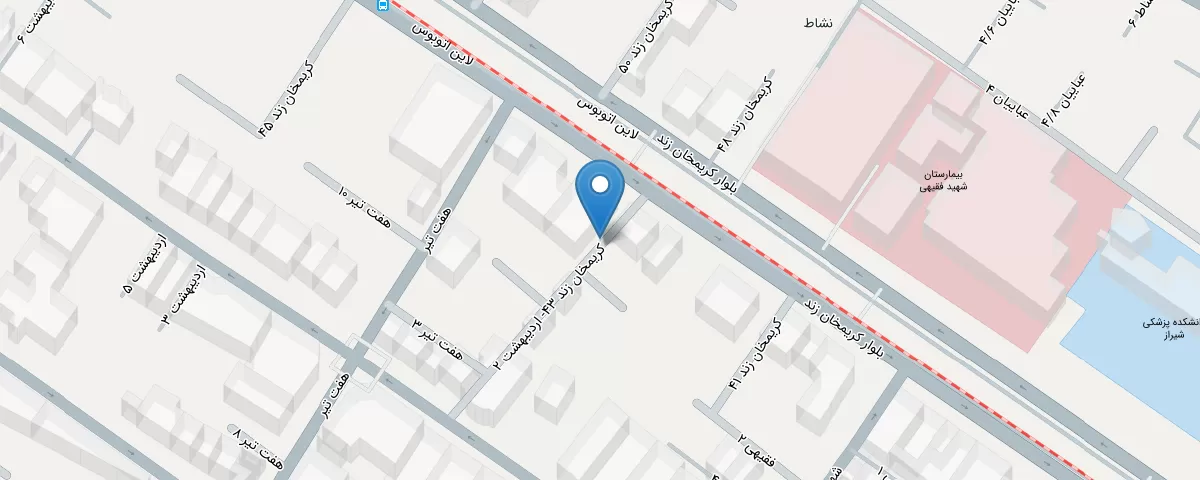 نقشه مطب