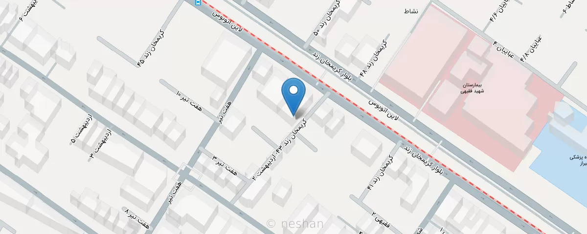 نقشه مطب