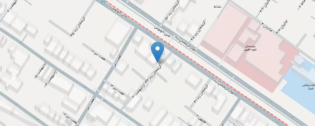 نقشه مطب