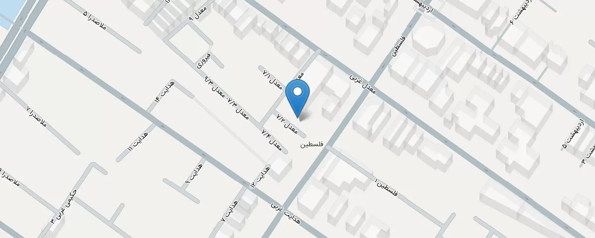 نقشه مطب