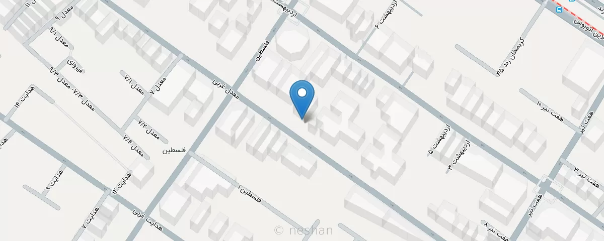 نقشه مطب