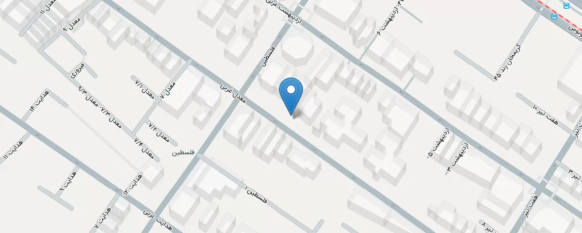 نقشه مطب