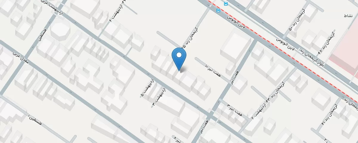 نقشه مطب