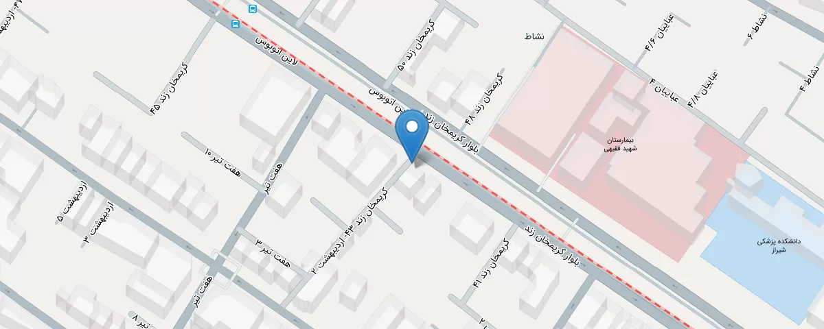 نقشه مطب