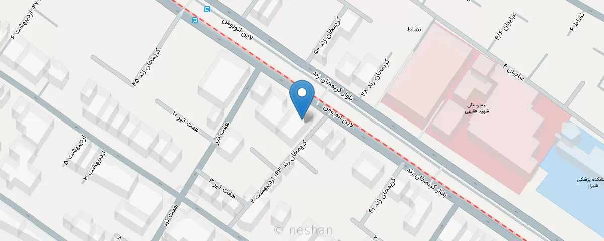 نقشه مطب